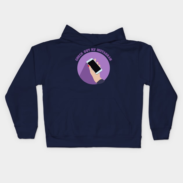 Ask me about my Instagram Kids Hoodie by isstgeschichte